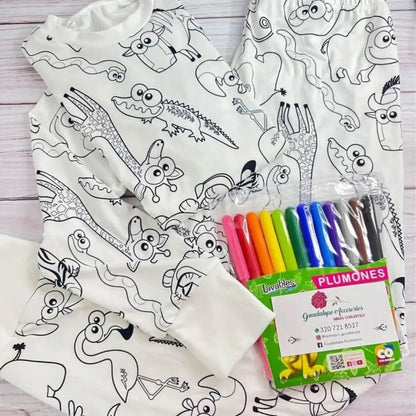 Pijamas que estimulan imaginación y creatividad